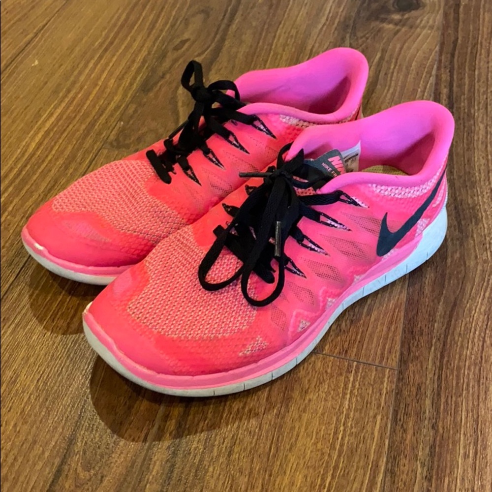 Pink Nike Running Shoes